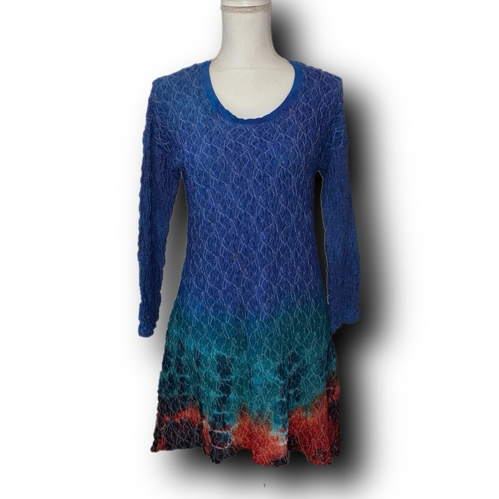 Art of Cloth Tunic/Mini Dress Fiber Arts Hippie Boho
